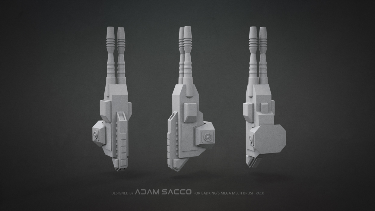 Mech Weapons by Mega Mech Pack — 3D Дизайн — DevTribe: инди-игры, разработка, сообщество
