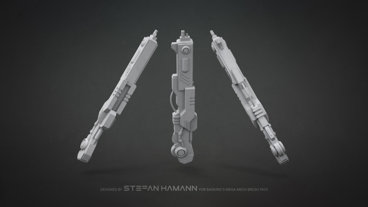 Mech Weapons by Mega Mech Pack — 3D Дизайн — DevTribe: инди-игры, разработка, сообщество