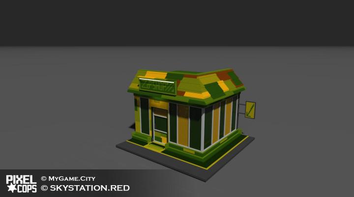 Здания, машины и ... — Pixel Cops — DevTribe: инди-игры, разработка, сообщество (мобильные игры, Разработка, разработка)